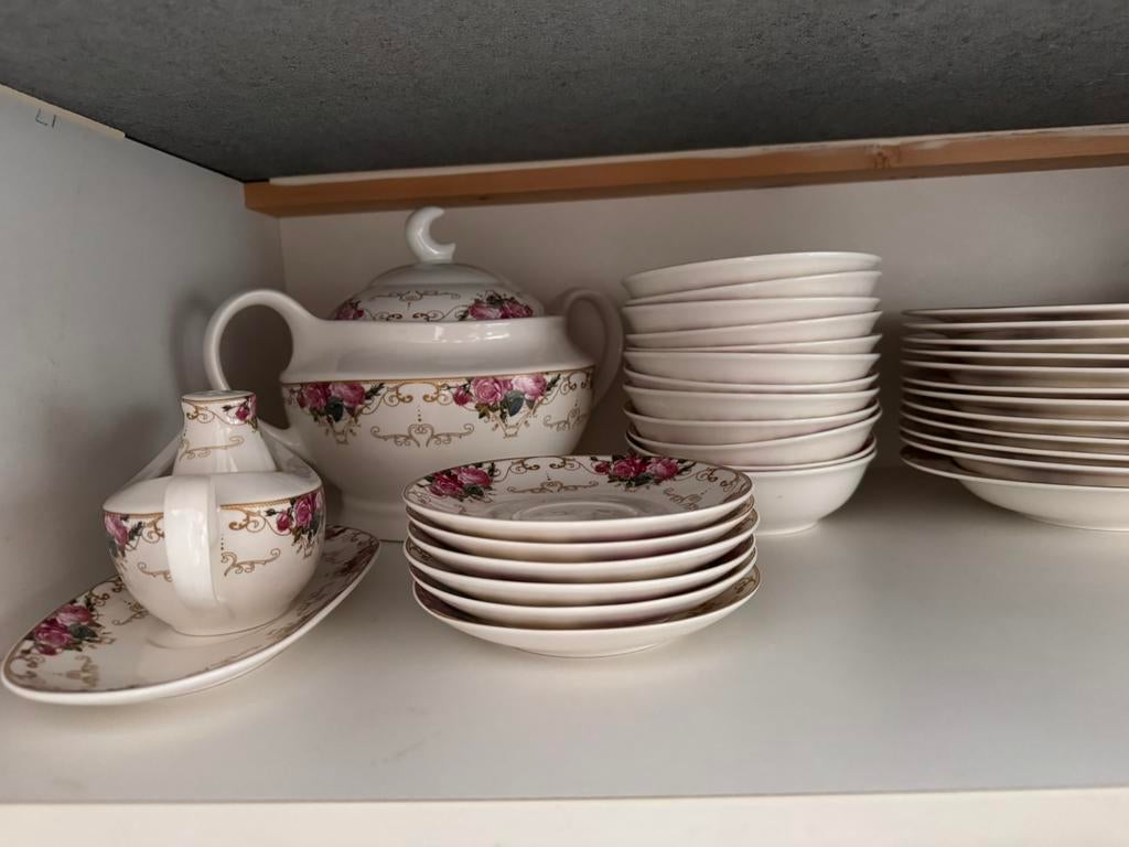 Eetservies, Enlèvement