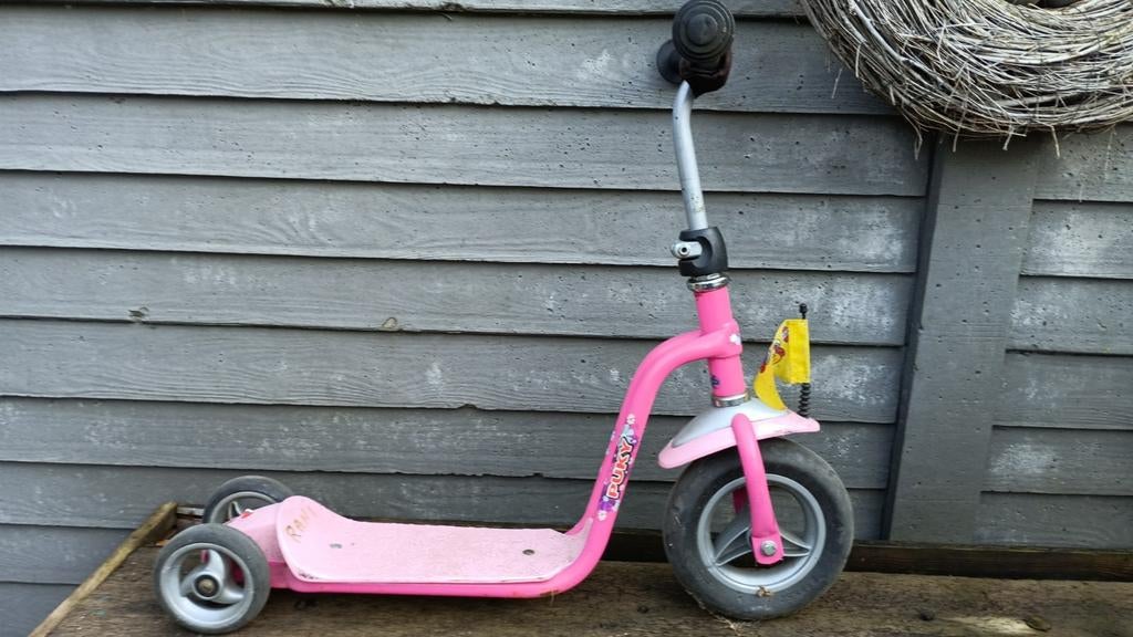 Puky kwaliteits step met verstelbaar stuur, Ophalen, Zo goed als nieuw, Gewone step, Puky