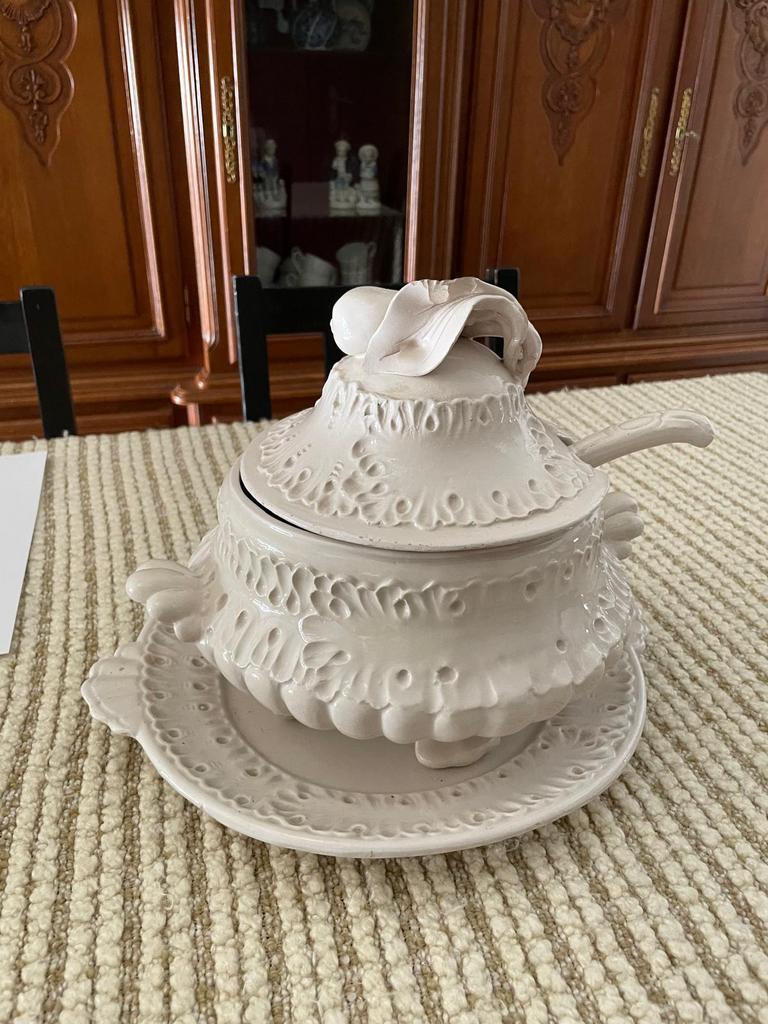 Heel mooie soepterrine, Antiek en Kunst, Ophalen