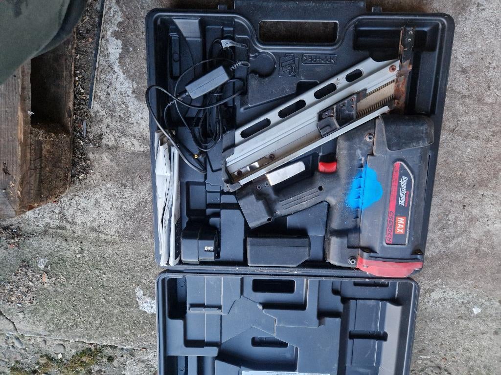 Gasnagelpistool MAX SuperFramer GS690CH, Ophalen, Gebruikt