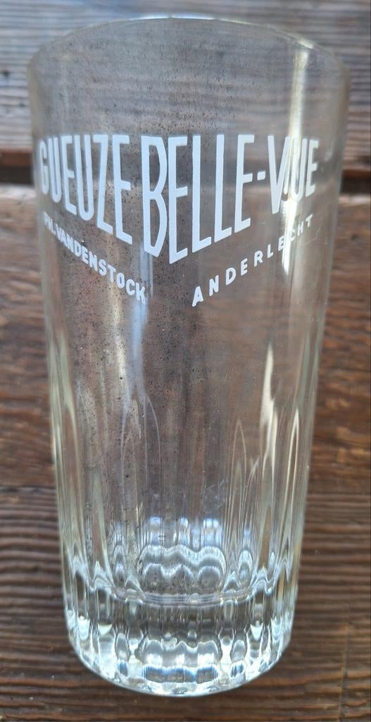 Gueuze belle-vue anderlecht 4 glazen, Ophalen of Verzenden