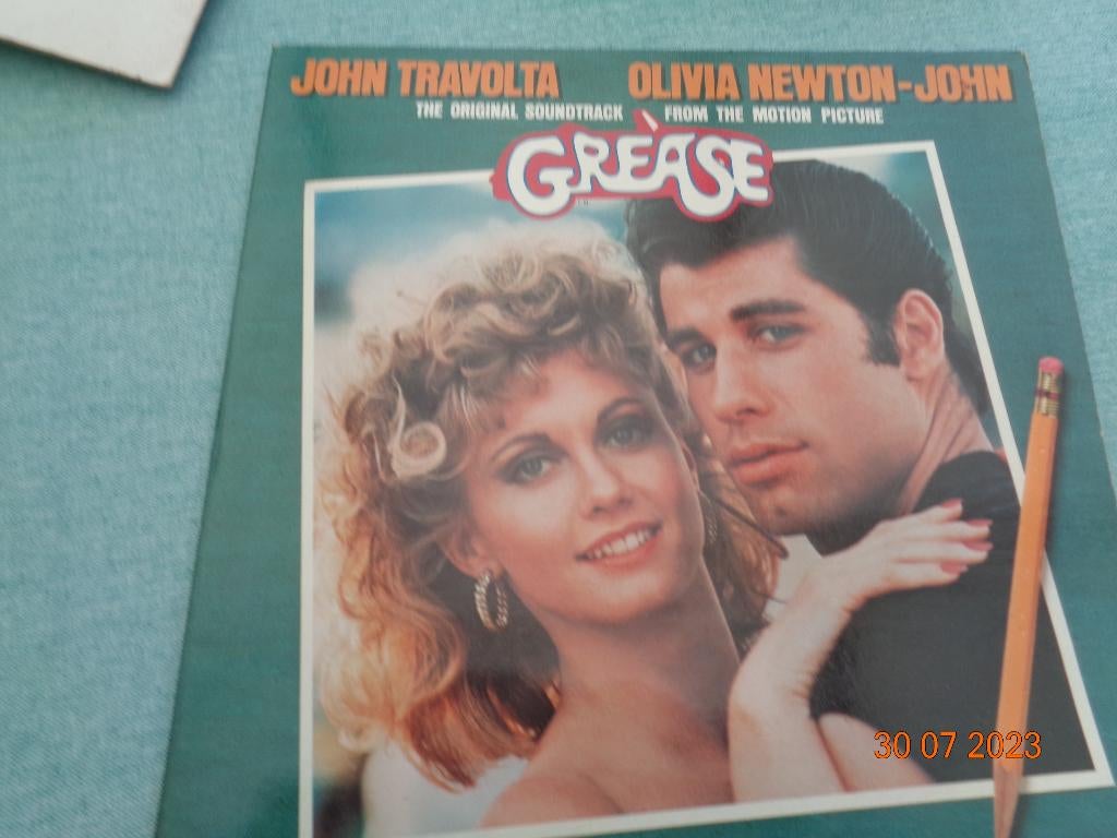 Grease (The Original Soundtrack Van de film) 1978 zeer goed, Cd's en Dvd's, Ophalen of Verzenden, Zo goed als nieuw, 12 inch