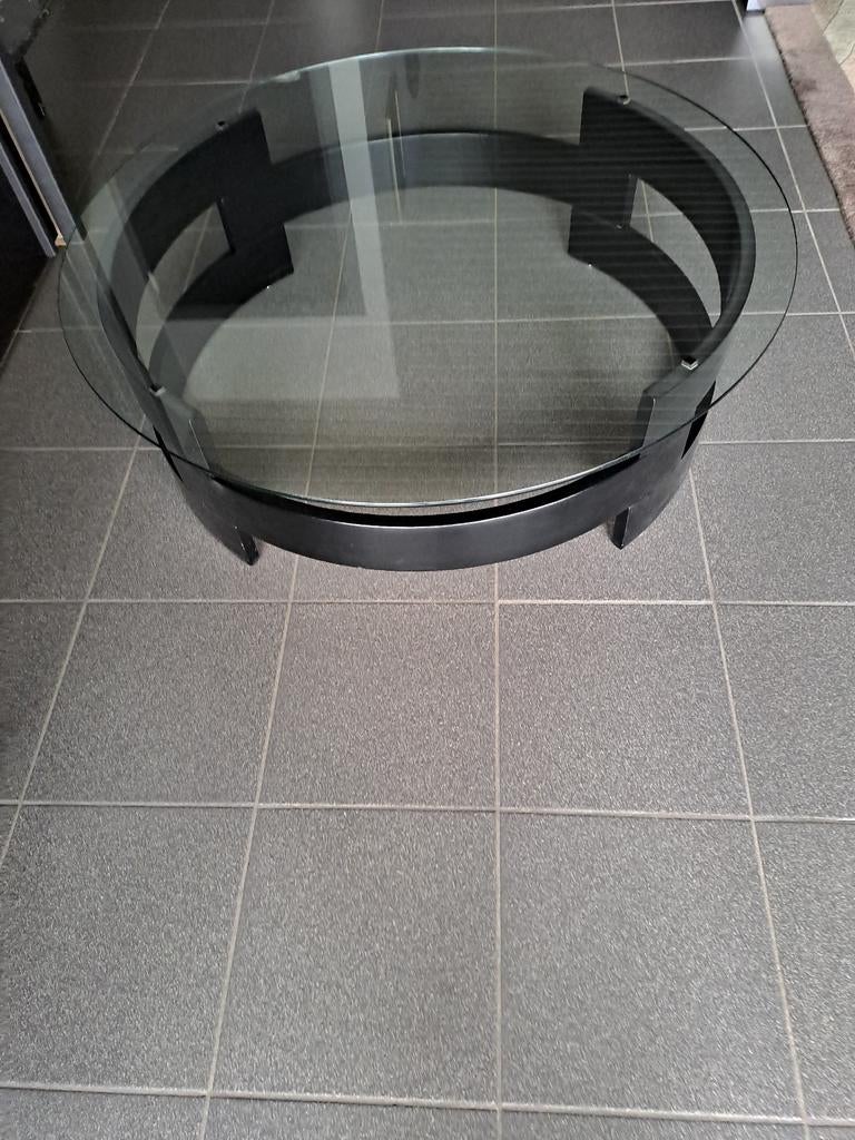 Salon  Tafel, Ophalen, Rond, Glas