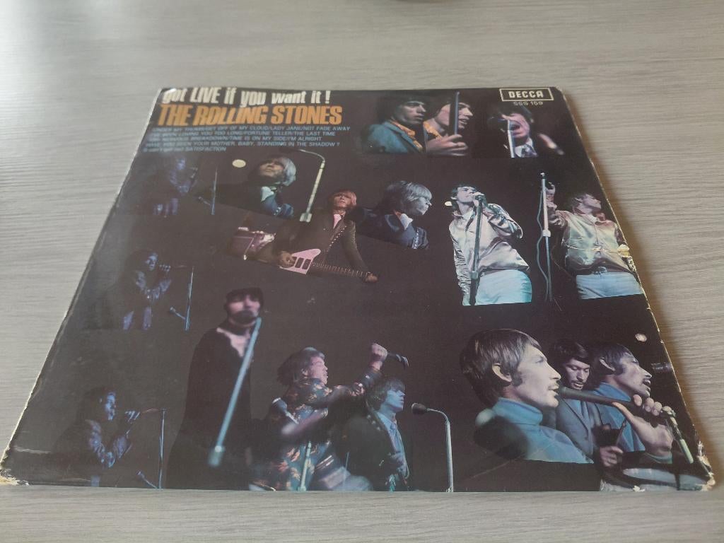 Ancien 33 tours des Rolling Stones, CD & DVD, Enlèvement ou Envoi