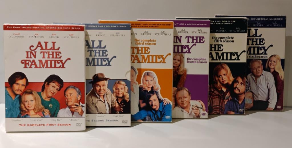 All in the Family Seizoen 1-6 DVD Box REGIO 1 sitcom emmy, Cd's en Dvd's, Dvd's | Tv en Series, Alle leeftijden, Boxset, Drama
