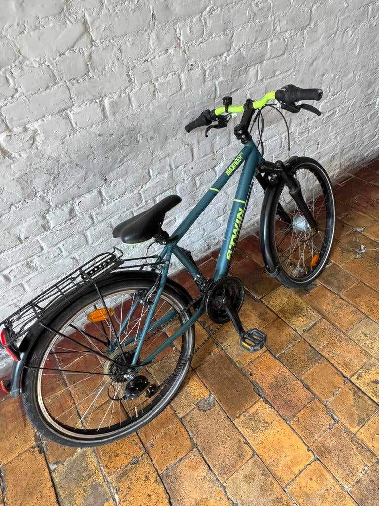 BTWIN ROCKRIDER 24 inch 6V mountainbike., Fietsen en Brommers, Hardtail, Zo goed als nieuw, Ophalen, Overige merken