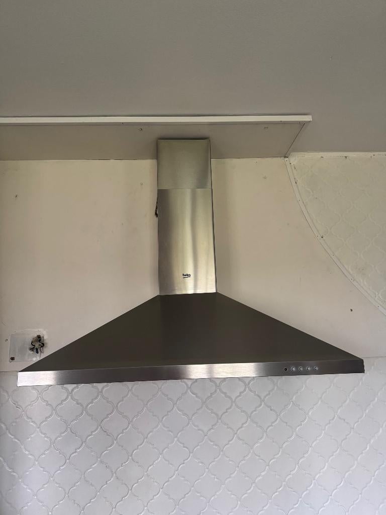 Hotte murale à extraction Beko (400M^3/h), Electroménager, Moteur, 400 à 600 m³/h, Hotte murale, Enlèvement