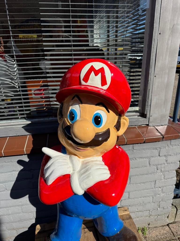 Groot Mario Bross reclame beeld, Ophalen, Zo goed als nieuw, Fantasy