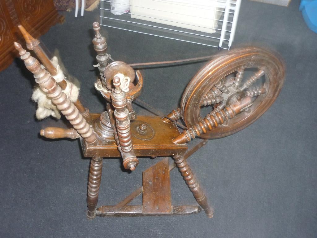 Spinnewiel, Hobby & Loisirs créatifs, Rouets & Filature, Enlèvement, Reconditionné, Rouet