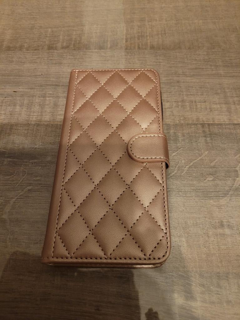 Gsm hoesje flipcase met kaartenhouder Samsung galaxy a15 5g, Ophalen, Nieuw, Hoesje of Tasje