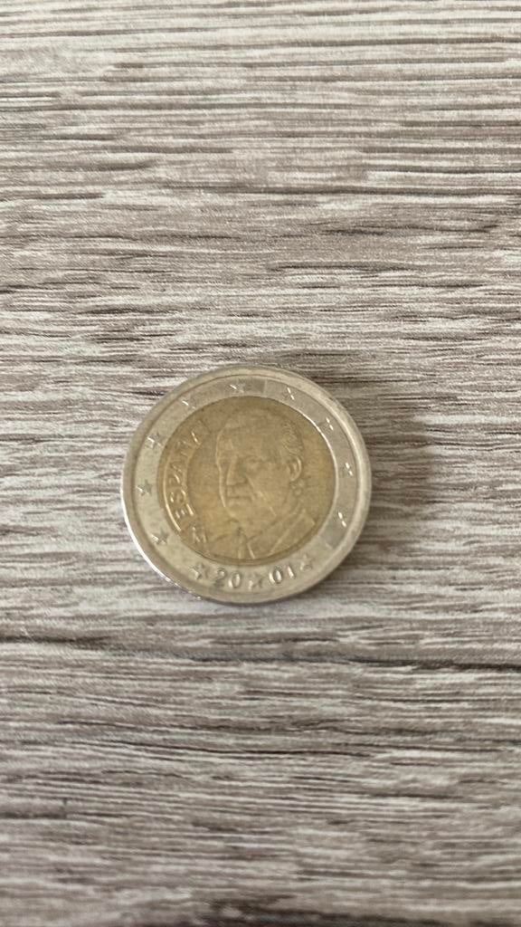 Zeldzame €2 Espana munt 2001, Ophalen