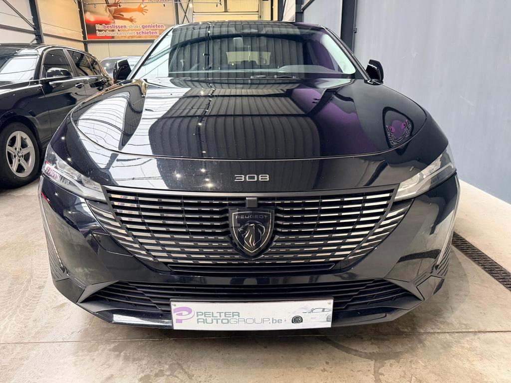 Peugeot 308 SW 1.5 BlueHDi Automaat Allure Pack GPS Camera, Auto's, 4 cilinders, 0 kg, Zwart, Bedrijf