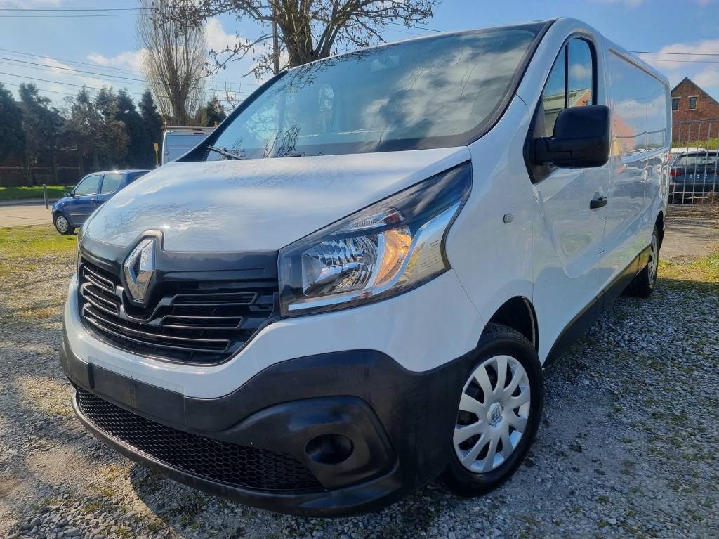 Renault Trafic Long châssis 1.6dci 125cv 2016 euro5 Airco., Autos, Renault, Entreprise, Achat, Trafic, ABS, Airbags, Air conditionné