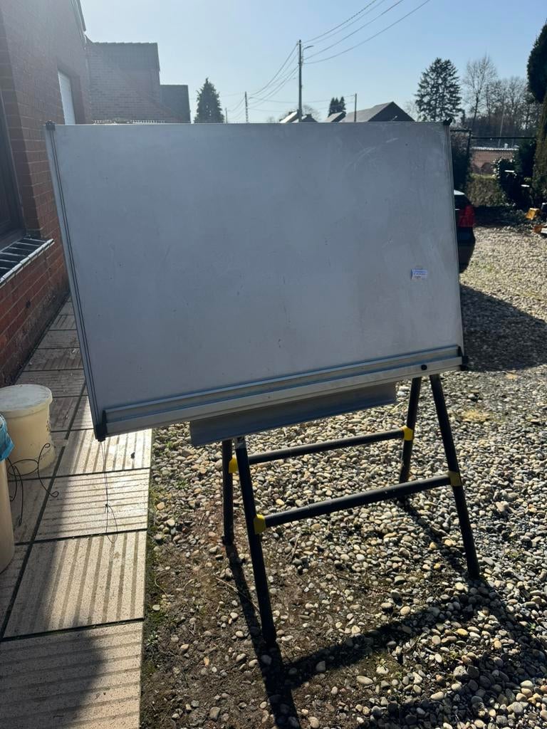 Table architecte - dessin + chaise haute - 80x120 cm, Bricolage & Construction, Tables à dessin, Enlèvement, Comme neuf