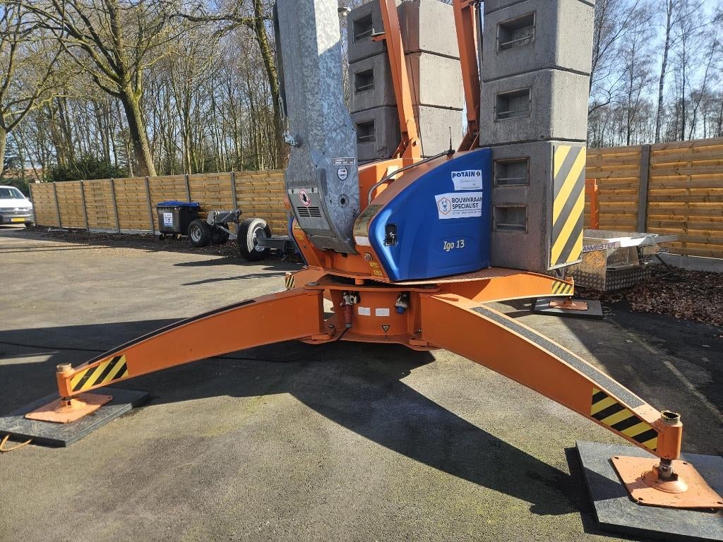 Bouwkraan - Potain igo 13, Enlèvement, Grue