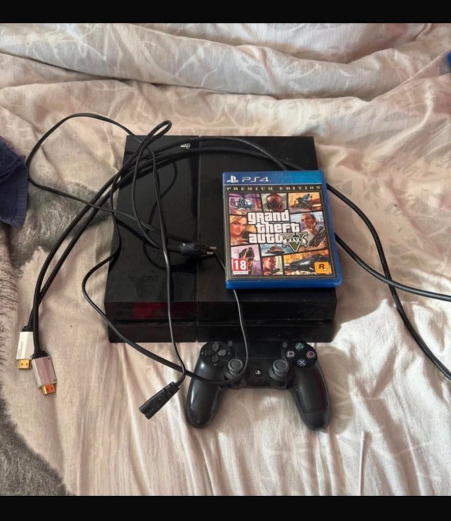 PlayStation 4  500GB  GTA V Premium Edition Controller, Games en Spelcomputers, Spelcomputers | Sony PlayStation 4, Ophalen, Met 1 controller
