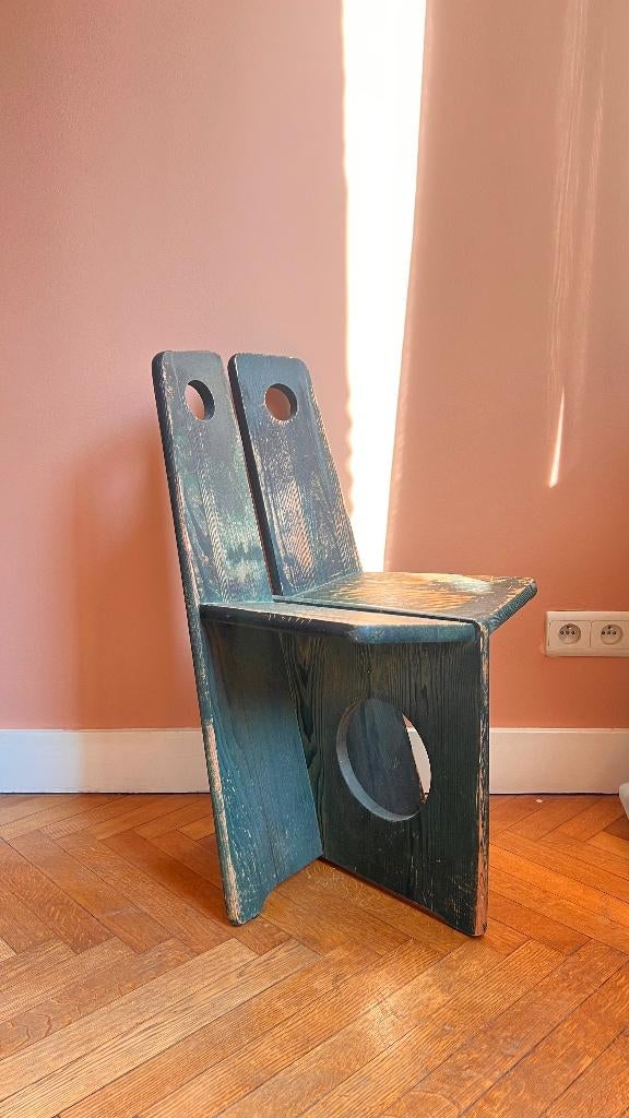 chaise moderniste Gilbert Marklund, Maison & Meubles, Chaises, Moderniste années 50 vintage années 60, Enlèvement, Utilisé, Bois