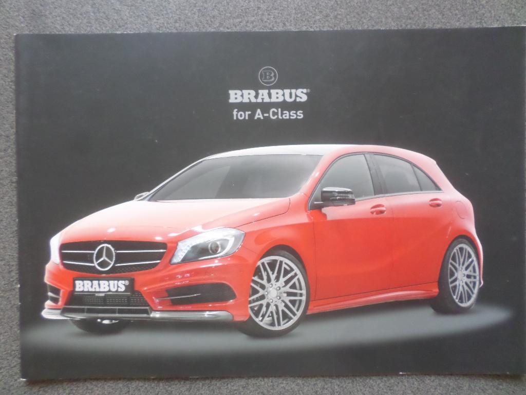 Brochure de la Mercedes Brabus Classe A 2012, Enlèvement ou Envoi, Mercedes