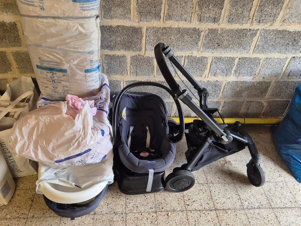 Poussette chicco 3 en 1, Kinderen en Baby's, Kinderwagens en Combinaties, Ophalen of Verzenden, Kinderwagen