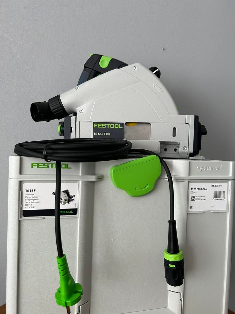 Festool TS 55 FEBQ-Plus ( Neuf), Bricolage & Construction, Outillage | Scies mécaniques, Enlèvement ou Envoi, Comme neuf