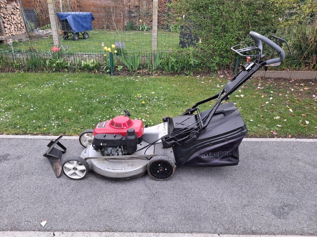 Tondeuse honda professionnelle, Ophalen