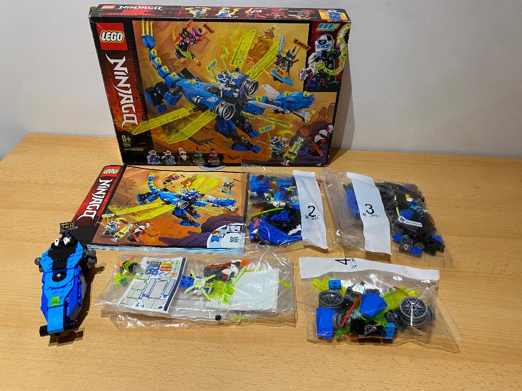Lego Ninjago 71711-Jay’s Cyber Dragon-NIEUW, Enfants & Bébés, Jouets | Duplo & Lego, Neuf, Lego, Ensemble complet, Enlèvement
