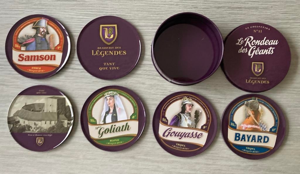 Onderzetters Le Rondeau des Geants, Collections, Enlèvement ou Envoi