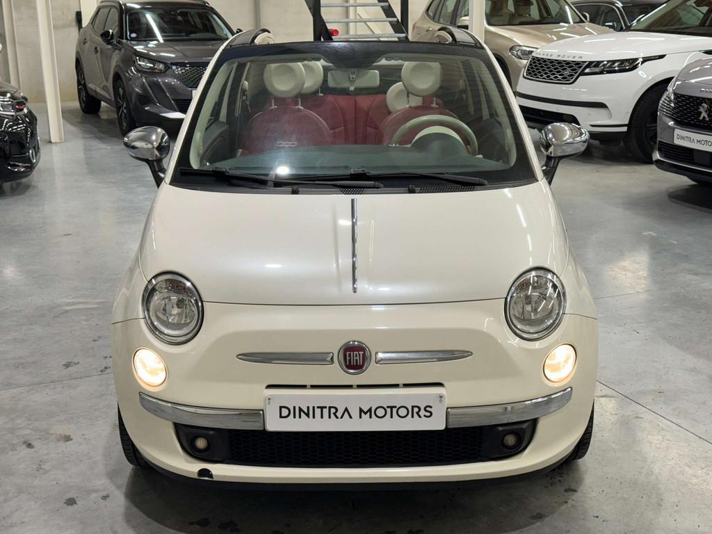 Fiat 500C 1.2i - Cabrio/PDC/Airco, Auto's, 4 zetels, Gebruikt, 4 cilinders, Cabriolet