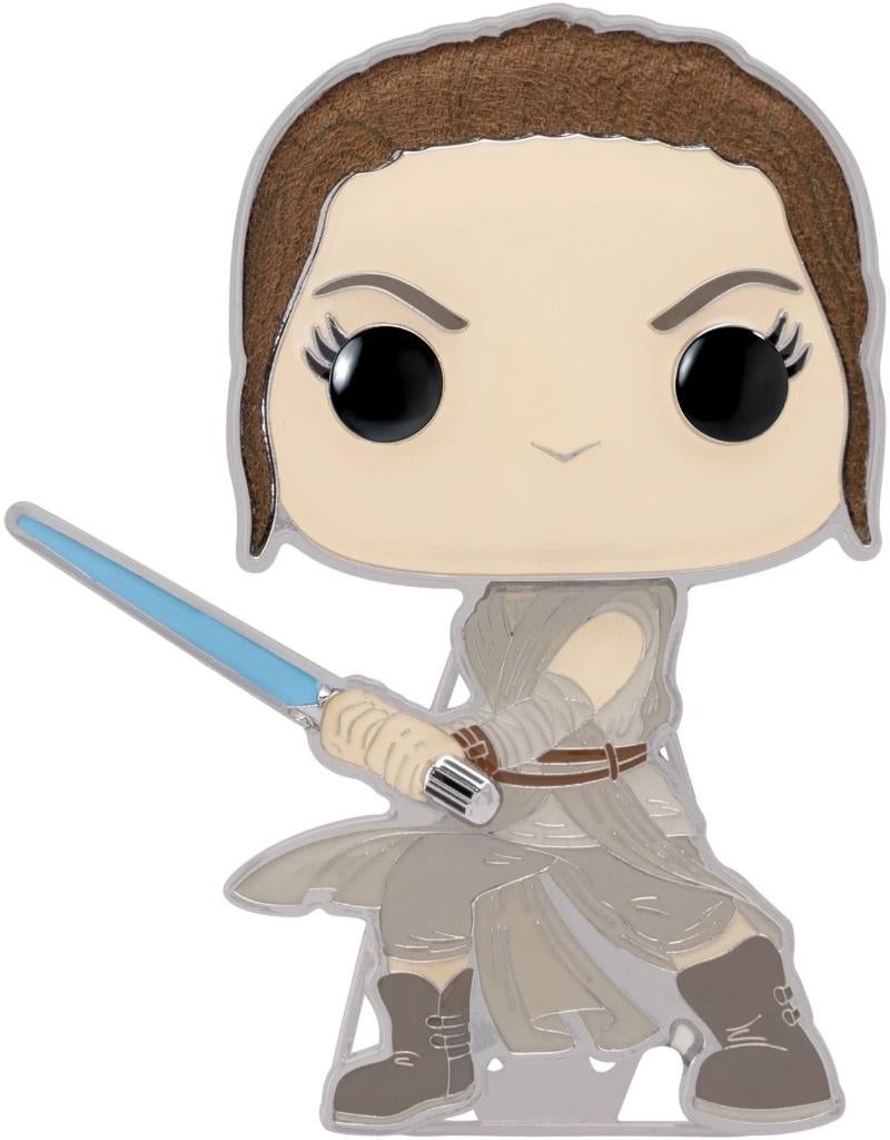 Funko POP Pin - Star Wars - Rey (28) Glows In The Dark, Neuf, Funko, Supportemea@funko.com, Wetmore Avenue, Everett, WA 98201, USA.