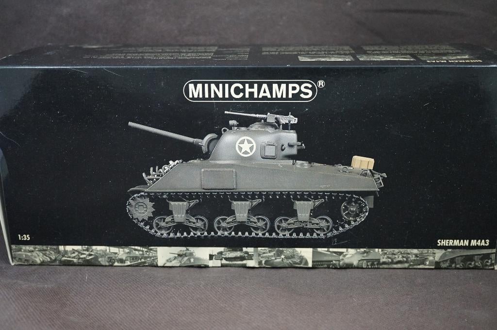 Char Sherman Minichamps - 1/35 - TOP, Enlèvement ou Envoi