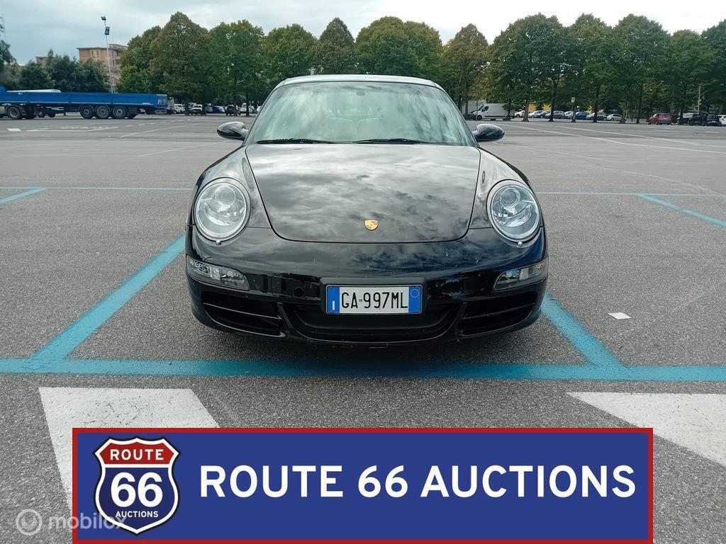 Porsche 911 Carrera S | 2005 | Route 66 Auctions, Auto's, Porsche, Gebruikt, Zwart, Bedrijf, Handgeschakeld