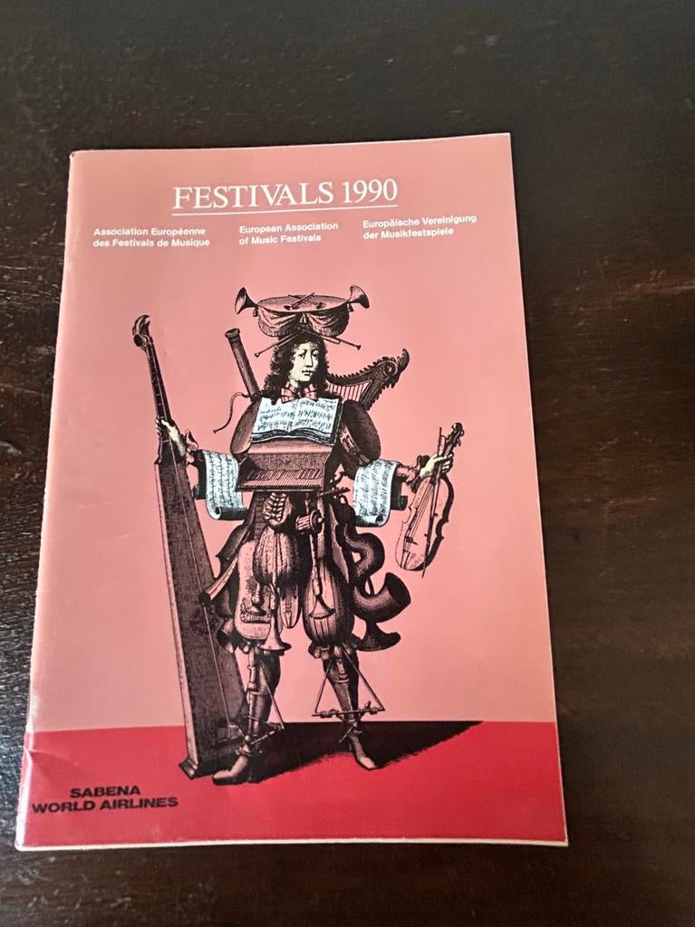 Sabena brochure, Ophalen of Verzenden, Zo goed als nieuw