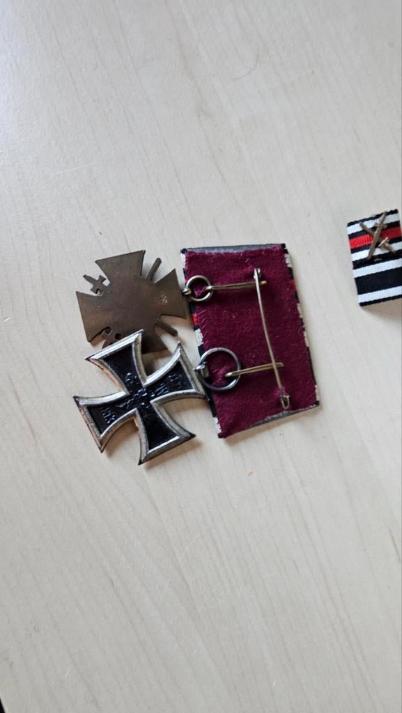 Médaille ww1, Collections, Broches, Pins & Badges, Enlèvement ou Envoi