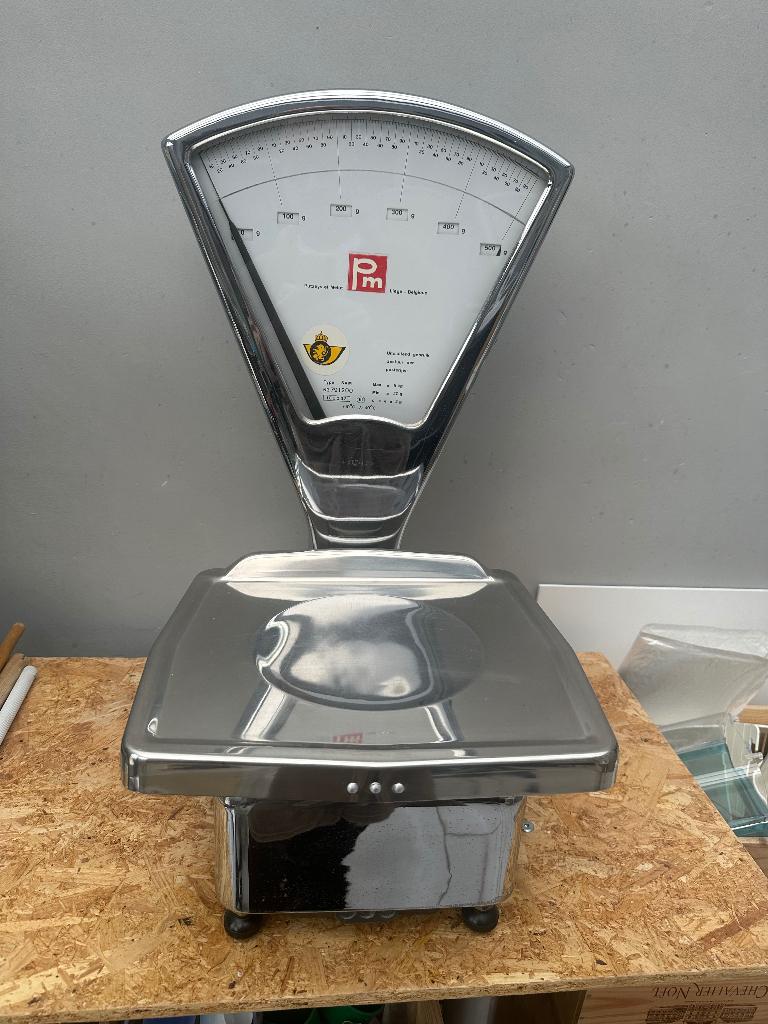 Post weegschaal, Ophalen, Gebruikt