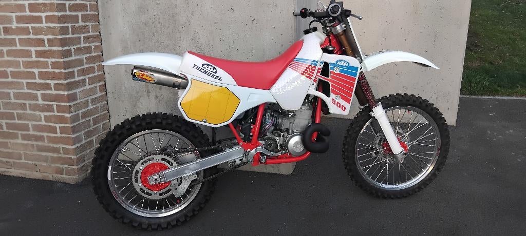 KTM 500 MX 1990, Motoren, Motoren | Oldtimers, Crossmotor, meer dan 35 kW, 1 cilinder, Sportuitlaat, Ophalen of Verzenden