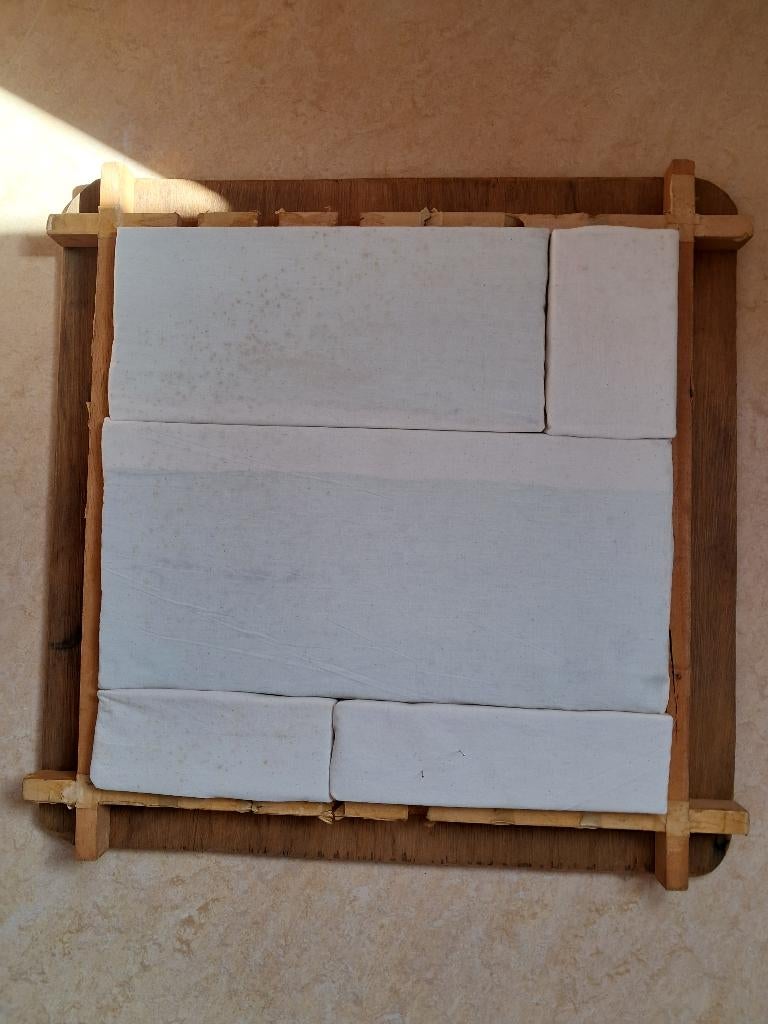 Blokkenkussen, Hobby & Loisirs créatifs, Dentelle, Enlèvement, Utilisé, Coussin