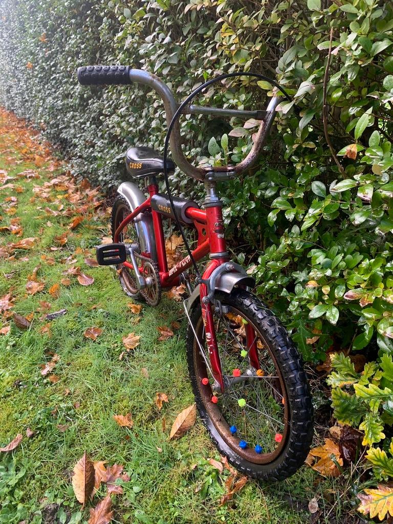 Vintage cross bmx, Enlèvement, Utilisé, Acier, 16 à 20 pouces