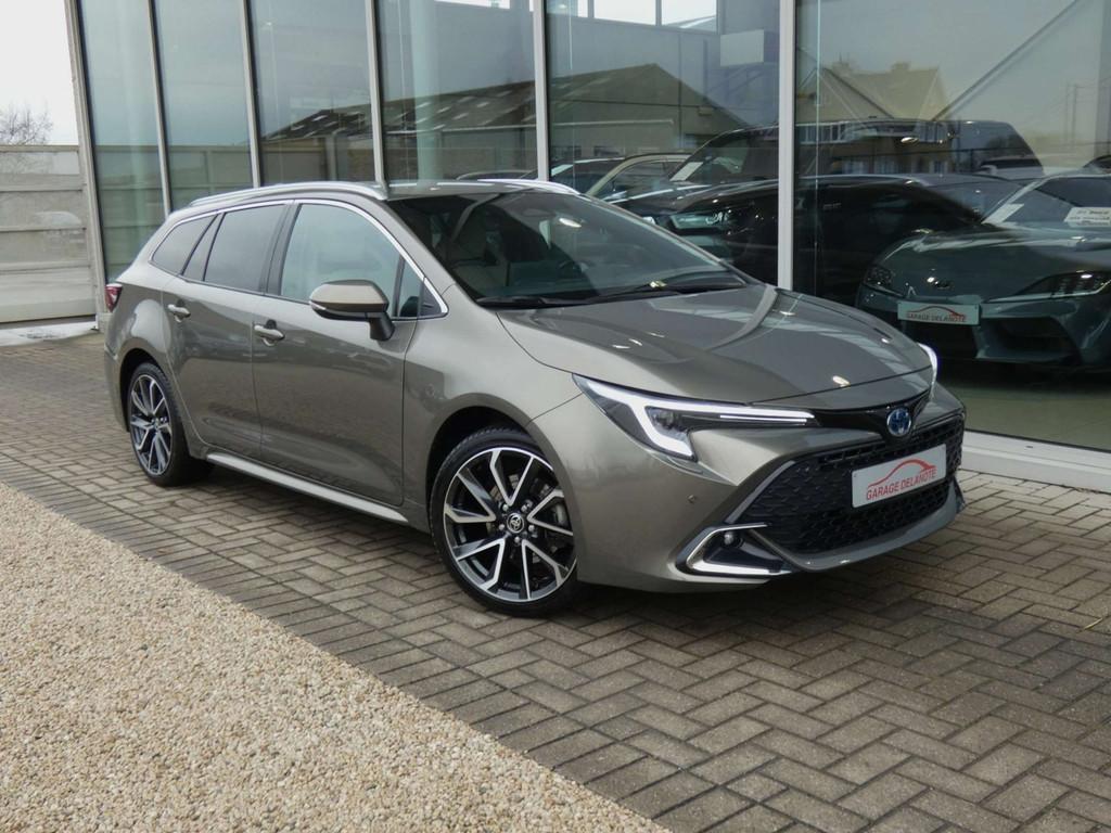Toyota Corolla 2.0 Hybrid 196pk Premium+LEDER+Dodehoek+Sport, Autos, Cuir, Achat, Commande vocale, Entreprise