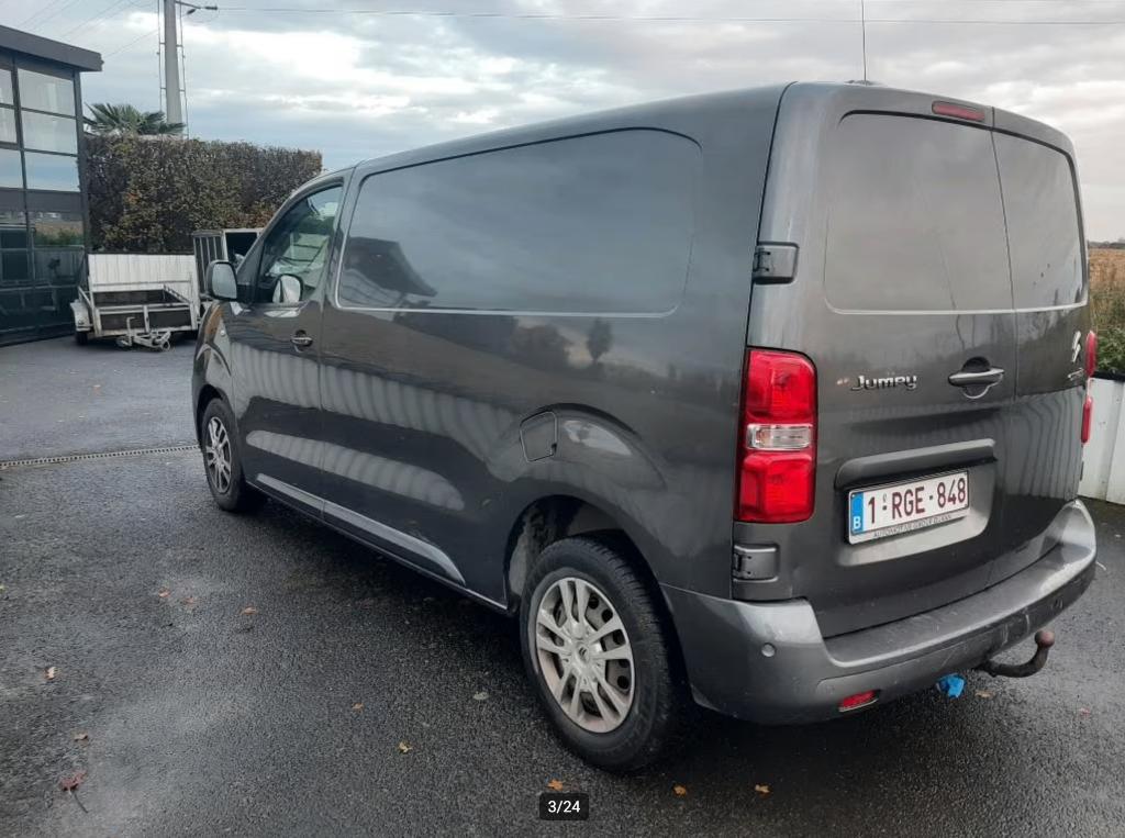 Citroën Jumpy 2.0 HDI bleue, 2017 euro6, avec DAMAGE !, Autos, Euro 6, Entreprise, 5 cylindres, Diesel