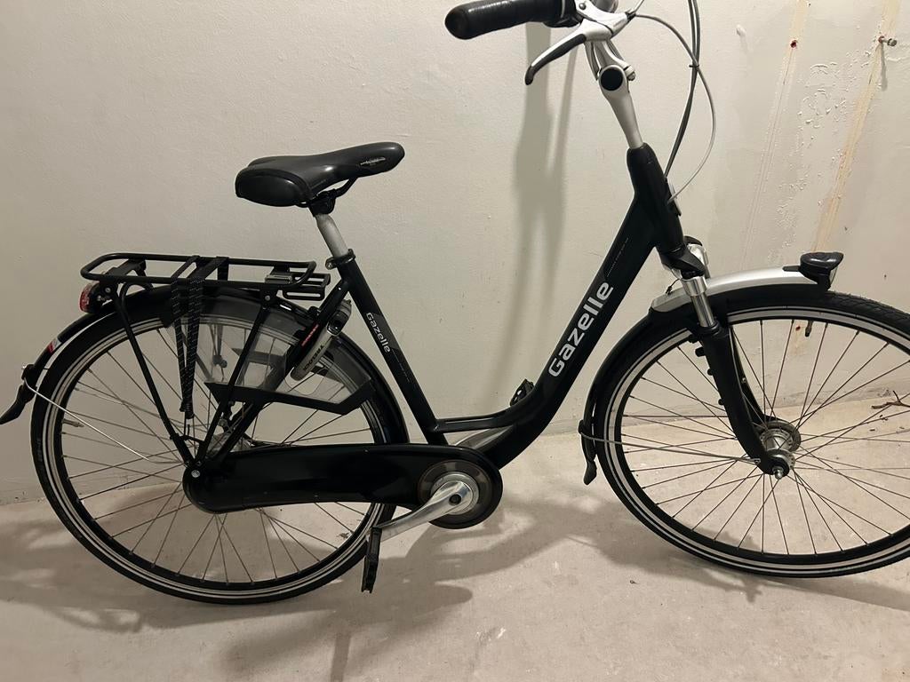 Gazelle orange plus damesfiets (als nieuw!!), Fietsen en Brommers, Ophalen, Zo goed als nieuw, Gazelle, Versnellingen