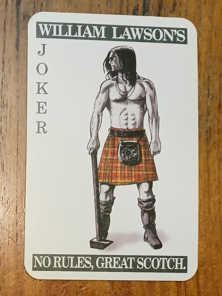 Whisky écossais, Joker, Collections, Envoi