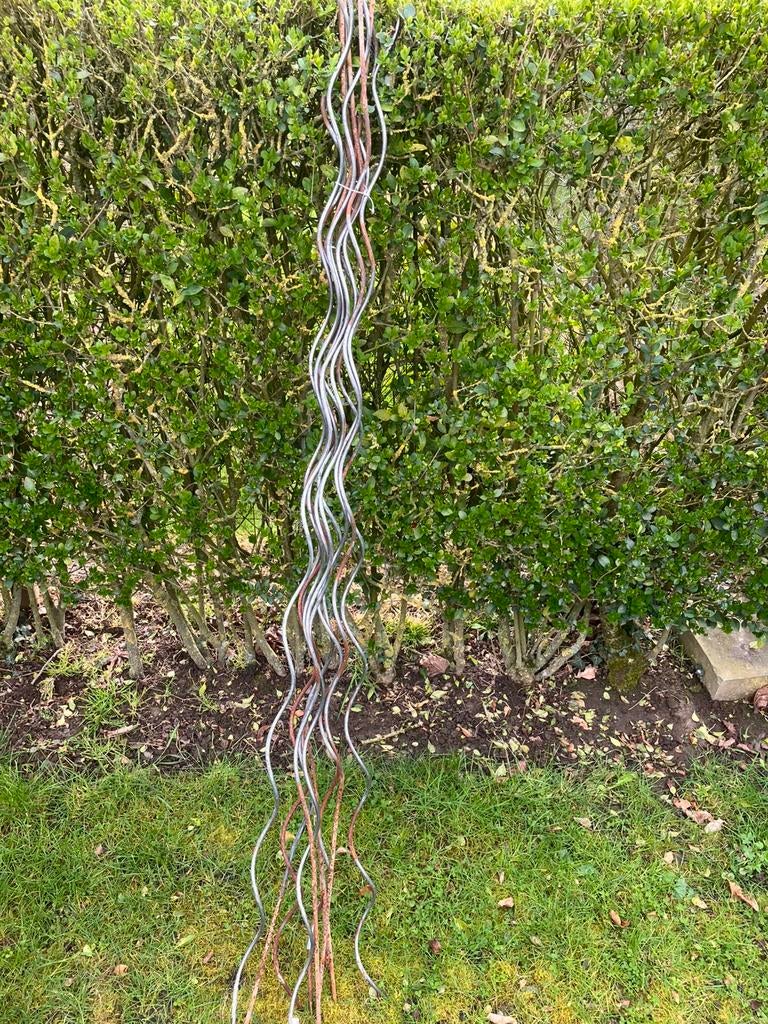 Dix tuteurs en métal pour tomates ou autres haricots, Jardin & Terrasse, Enlèvement