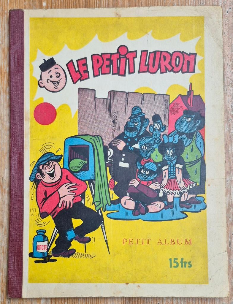 Le Petit Luron - 1e Petit album 1953 Marc Sleen Nero, Gelezen, Marc Sleen, Eén stripboek, Ophalen of Verzenden