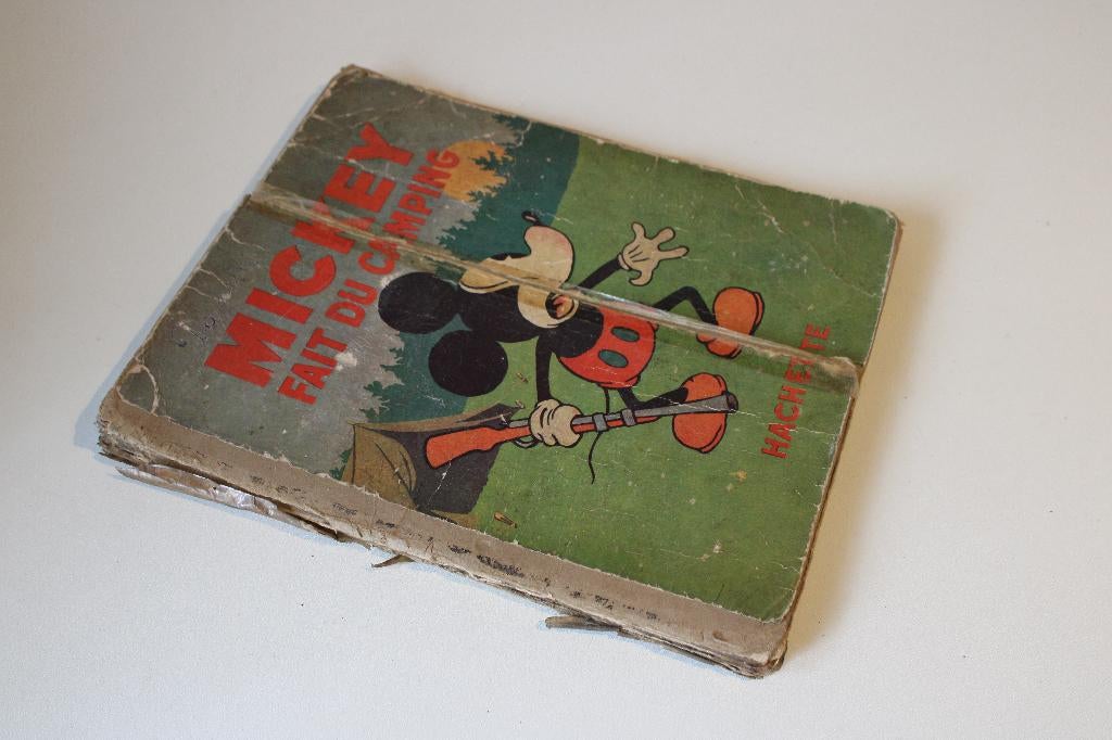 Mickey fait du camping (1933), Livres, BD, Utilisé, Une BD, Enlèvement ou Envoi