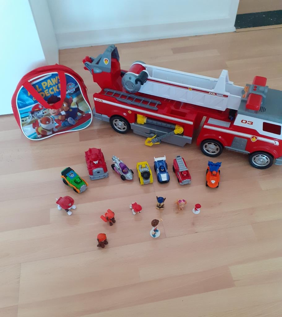 Paw Patrol, Kinderen en Baby's, Speelgoed |Speelgoedvoertuigen, Ophalen, Zo goed als nieuw