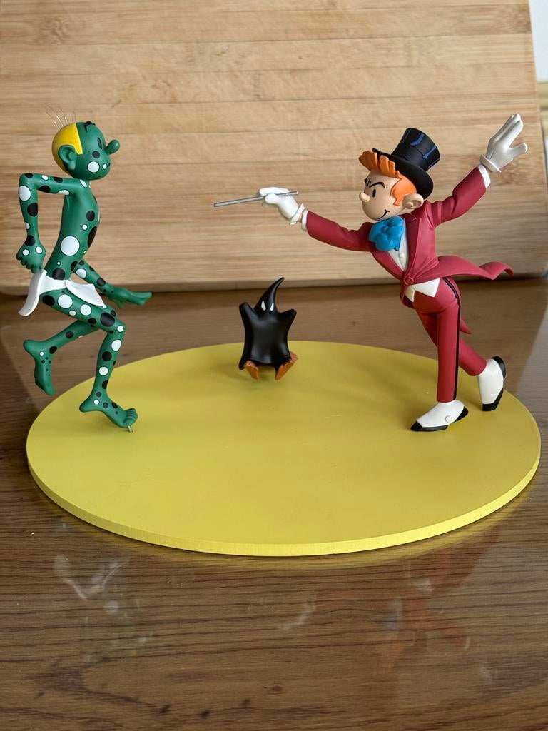 Franquin Spirou et Fantasio - Cam & Léon - Figures et Vous, Collections, Enlèvement ou Envoi, Autres personnages, Comme neuf, Statue ou Figurine