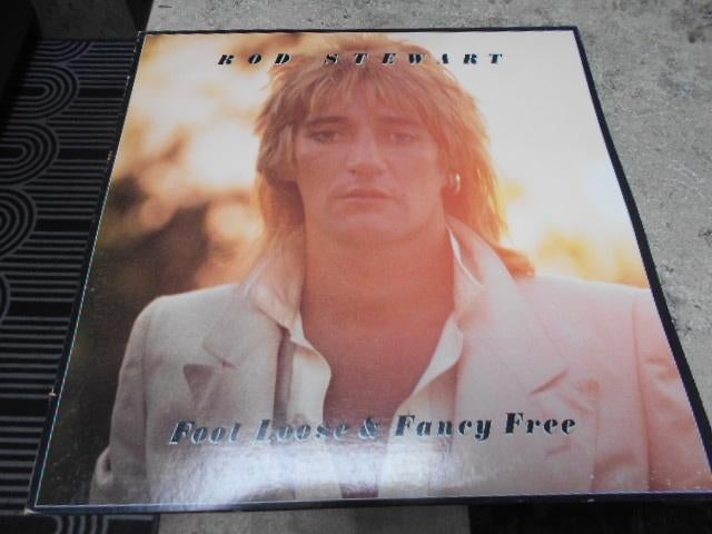 LP - Rod Stewart - Foot loose and fancy free., CD & DVD, Vinyles | Pop, Enlèvement ou Envoi, Comme neuf