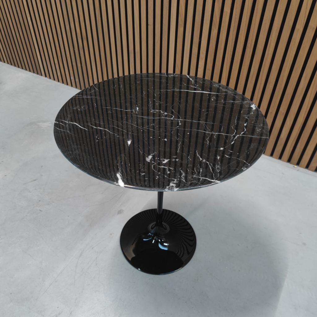 Knoll Saarinen Low Table - Nero Marquina marmer 51cm- bijzet, Enlèvement ou Envoi