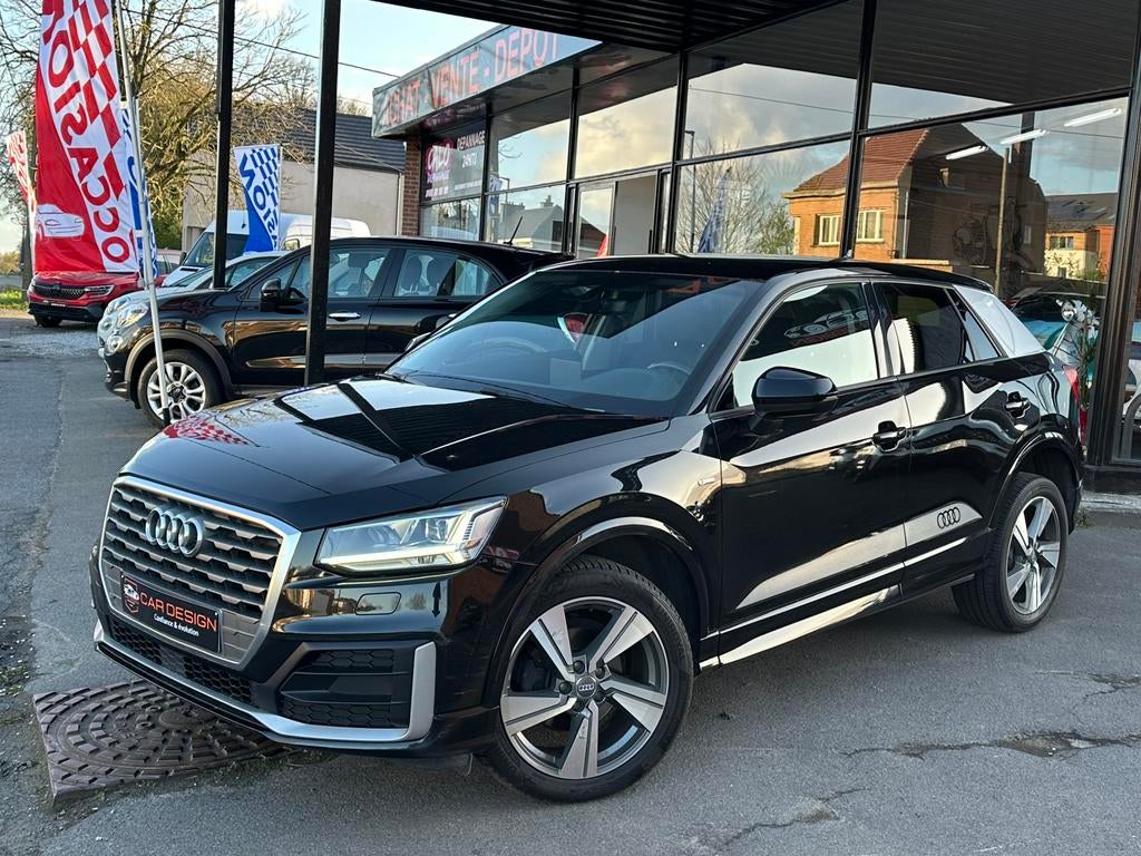 Audi Q2 / 1.6tdi / 2020 / 175.000km / automatique.., Auto's, Audi, Automaat, Zwart, Bedrijf, 5 deurs