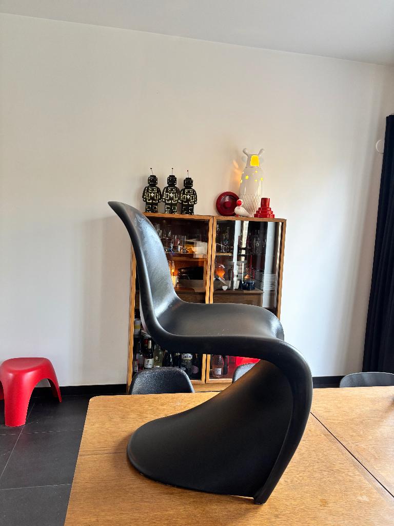 Vitra Panton Chair zwart, Ophalen, Kunststof, Gebruikt, Zwart
